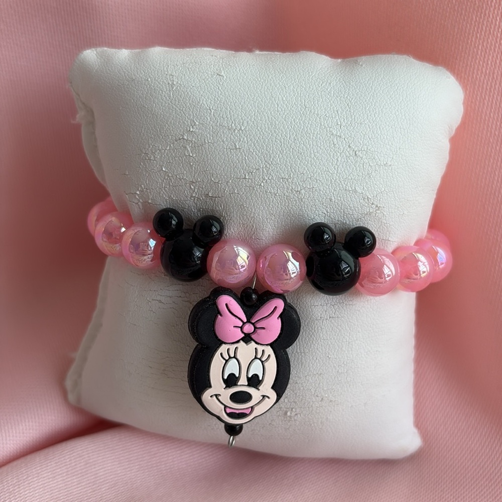 🟢 Disney Minnie Mouse Bracelet Unisex